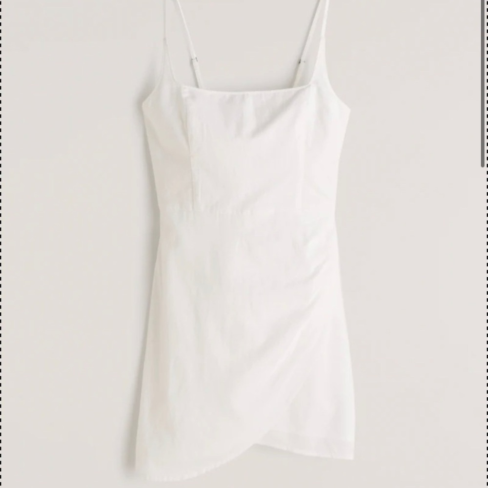 NWT Abercrombie Scoopneck Wrap Mini Dress XSP